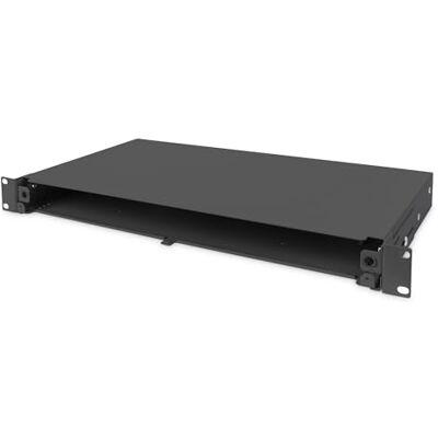Digitus Glasvezel splice box glasvezel patchpaneel 19 inch 1U Niet uitgerust & Geen afdekking Zwart Digitus Glasvezel splice box glasvezel patchpaneel 19 inch 1U Niet uitgerust & Geen afdekking Zwart