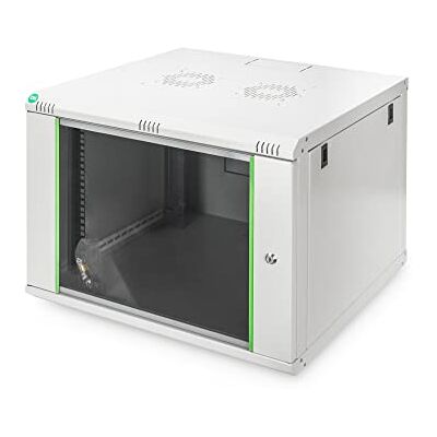 Digitus Netwerkkast 19 inch Rack 7 HE wandmontage 600 mm diepte draagvermogen 60 kg Dynamic Basic Serie Grijs Digitus Netwerkkast 19 inch Rack 7 HE wandmontage 600 mm diepte draagvermogen 60 kg Dynamic Basic Serie Grijs