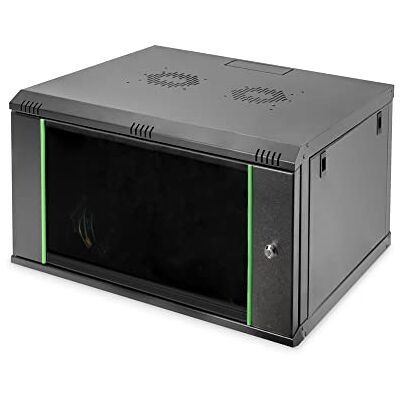 Digitus Netwerkkast 19 inch Rack 7 HE wandmontage 600 mm diepte draagvermogen 60 kg Dynamic Basic Serie Zwart Digitus Netwerkkast 19 inch Rack 7 HE wandmontage 600 mm diepte draagvermogen 60 kg Dynamic Basic Serie Zwart