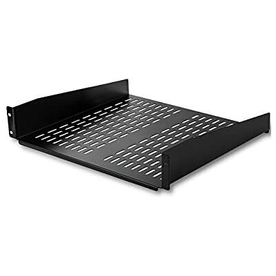 StarTech . com 2U 16 RACK MOUNT SHELF 2U 16 inch Universal Vented Rack, CABSHELFV (2U 16 inch Universal Vented Rack Mount Cantilever Shelf Fixed Server Rack Cabinet Shelf 50lbs / 22kg, Rack) StarTech . com 2U 16 RACK MOUNT SHELF 2U 16 inch Universal Vented Rack, CABSHELFV (2U 16 inch Universal Vented Rack Mount Cantilever Shelf Fixed Server Rack Cabinet Shelf 50lbs / 22kg, Rack)
