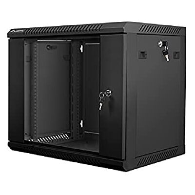 Lanberg WF01-6409-10B rack 9U Wandrek Zwart Lanberg WF01-6409-10B rack 9U Wandrek Zwart