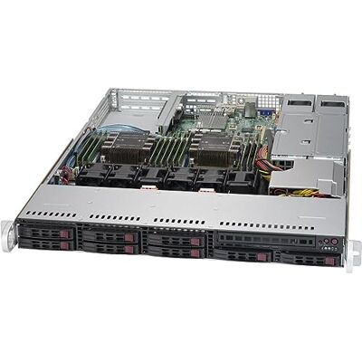 Supermicro SuperServer 1029P-WTR Intel® C621 LGA 3647 (Socket P) Rack (1 U) zwart Supermicro SuperServer 1029P-WTR Intel® C621 LGA 3647 (Socket P) Rack (1 U) zwart