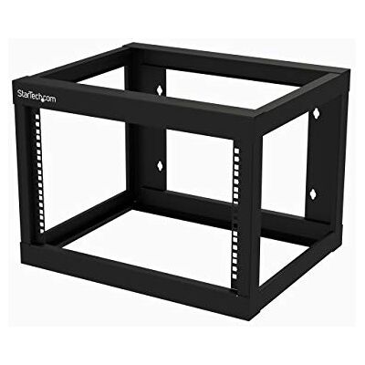 StarTech .com 6U wandrek met 2 stijlen, 19 inch serverrek met open frame, diepte 18 inch, wanddata-rek voor IT/AV/patchpaneel inclusief moer en kooischroef (RK619WALLO) StarTech .com 6U wandrek met 2 stijlen, 19 inch serverrek met open frame, diepte 18 inch, wanddata-rek voor IT/AV/patchpaneel inclusief moer en kooischroef (RK619WALLO)
