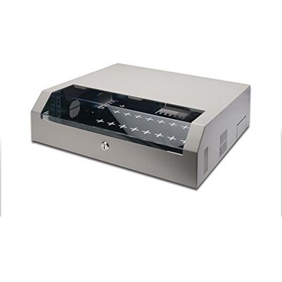 Digitus DN-19 04U-PB Netwerkkast 19 inch 3 UH + 2 UH SOHO-serie Horizontale wandmontage Compact Draagkracht 30 kg Grijs Digitus DN-19 04U-PB Netwerkkast 19 inch 3 UH + 2 UH SOHO-serie Horizontale wandmontage Compact Draagkracht 30 kg Grijs