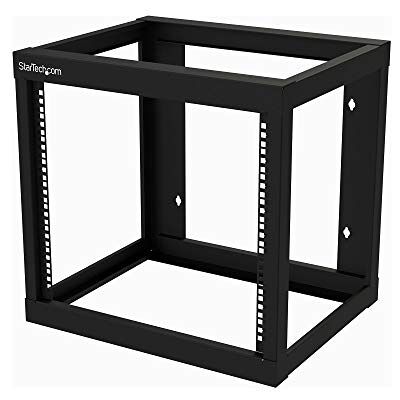StarTech . com 9U 2 Polen Wandmontage Netwerk Rack 19" Open Frame Server Rack 18" Diepte Wandmontage Data Rack voor IT/AV/Patchpaneel/Computer Equipment (RK919WALLO) StarTech . com 9U 2 Polen Wandmontage Netwerk Rack 19" Open Frame Server Rack 18" Diepte Wandmontage Data Rack voor IT/AV/Patchpaneel/Computer Equipment (RK919WALLO)