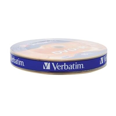 Verbatim 43729" DVD-R 4,7 GB 16 x 10 pin zilver Verbatim 43729" DVD-R 4,7 GB 16 x 10 pin zilver