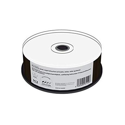 MediaRange MR512 Lege Blu-Ray Disc BD-R 25 GB, 25 stuk(s), Lege Blu-Ray Discs (BD-R, 25 GB, Wit, 6x, Taartdoos, 25 stuk(s)) MediaRange MR512 Lege Blu-Ray Disc BD-R 25 GB, 25 stuk(s), Lege Blu-Ray Discs (BD-R, 25 GB, Wit, 6x, Taartdoos, 25 stuk(s))