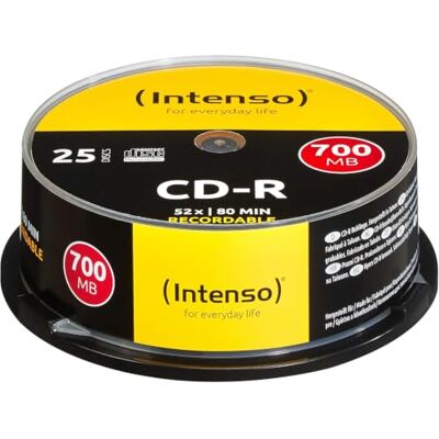 Intenso Spindel van 25 CD-R`s (700 MB, 52X) Intenso Spindel van 25 CD-R`s (700 MB, 52X)