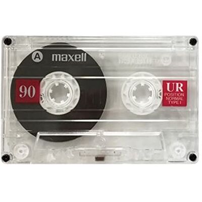 Maxell Brick 108562 5-pack audiocassette met geluidsarm oppervlak 90 minuten opnametijd, ideaal voor dagelijkse opnamen met beschermhoes Maxell Brick 108562 5-pack audiocassette met geluidsarm oppervlak 90 minuten opnametijd, ideaal voor dagelijkse opnamen met beschermhoes