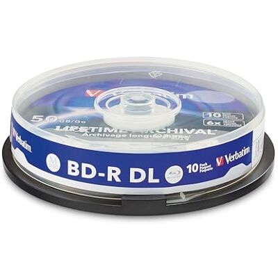 Verbatim BLU-Ray BD-R 50GB 6X SP10 Verbatim BLU-Ray BD-R 50GB 6X SP10