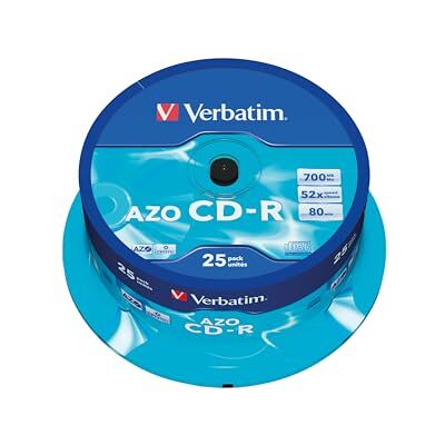 Verbatim CD-R 80MIN Datalife 25 stuks Verbatim CD-R 80MIN Datalife 25 stuks