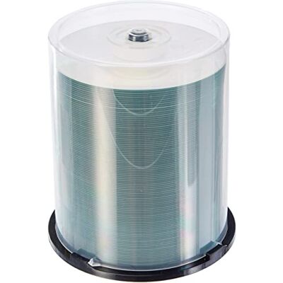 MediaRange CD-R 700MB 80min 52-voudige schrijfsnelheid, volledig bedrukbaar (inkjetprinter), Cakebox van 100 MediaRange CD-R 700MB 80min 52-voudige schrijfsnelheid, volledig bedrukbaar (inkjetprinter), Cakebox van 100