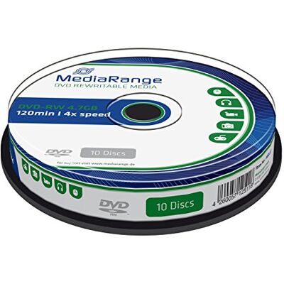 MediaRange 4260057125118 DVD-RW CD-hoes MediaRange 4260057125118 DVD-RW CD-hoes