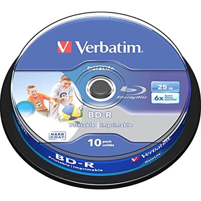 Verbatim BD-R SL Datalife, Blu-Ray-disk 25 GB 6-voudige brandsnelheid krasbescherming 10 stuks spindel Verbatim BD-R SL Datalife, Blu-Ray-disk 25 GB 6-voudige brandsnelheid krasbescherming 10 stuks spindel
