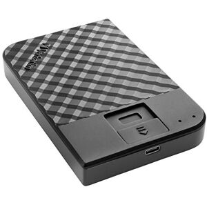 Verbatim Fingerprint Secure – harde schijf – versleuteld – 2 TB – extern (draagbaar) – USB 3.1 Gen 1 (USB-C-connector) – AES 256 bits, zwart Verbatim Fingerprint Secure – harde schijf – versleuteld – 2 TB – extern (draagbaar) – USB 3.1 Gen 1 (USB-C-connector) – AES 256 bits, zwart