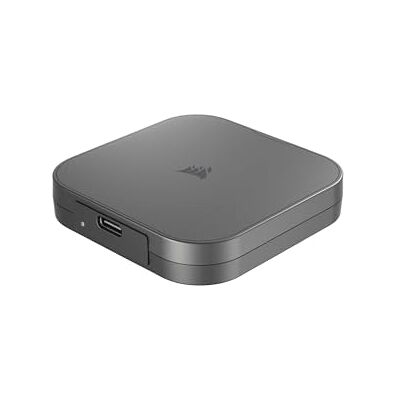 Corsair EX400U 2TB USB4 Externe draagbare USB Type-C SSD USB4, USB 3.2 Gen2 2x2 aansluitingen, tot 40 Gops, Plug and Play, MagSafe, USB-C naar USB-C kabel (USB4) inbegrepen Windows PC, iOS Mac grijs Corsair EX400U 2TB USB4 Externe draagbare USB Type-C SSD USB4, USB 3.2 Gen2 2x2 aansluitingen, tot 40 Gops, Plug and Play, MagSafe, USB-C naar USB-C kabel (USB4) inbegrepen Windows PC, iOS Mac grijs