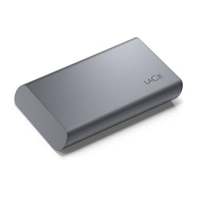 LaCie Mobile 2TB Secure USB-C Mobile Externe Solid State Grijs LaCie Mobile 2TB Secure USB-C Mobile Externe Solid State Grijs