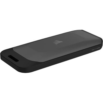 Corsair EX100U 2 TB draagbare opslagschijf USB Type-C – ultrasnel met elke pc/Mac/console, Gen2 x2-aansluiting, met Type-C en Type-A-kabels inbegrepen, zwart Corsair EX100U 2 TB draagbare opslagschijf USB Type-C – ultrasnel met elke pc/Mac/console, Gen2 x2-aansluiting, met Type-C en Type-A-kabels inbegrepen, zwart