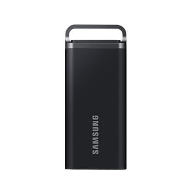Samsung Externe SSD T5 EVO draagbaar, 2 TB, lees-/schrijfsnelheden tot 460 MB/s, USB 3.2 Gen1, compatibel met MacOs, pc, Android-apparaten, spelconsoles, zwart, MU-PH2T0S/EU Samsung Externe SSD T5 EVO draagbaar, 2 TB, lees-/schrijfsnelheden tot 460 MB/s, USB 3.2 Gen1, compatibel met MacOs, pc, Android-apparaten, spelconsoles, zwart, MU-PH2T0S/EU