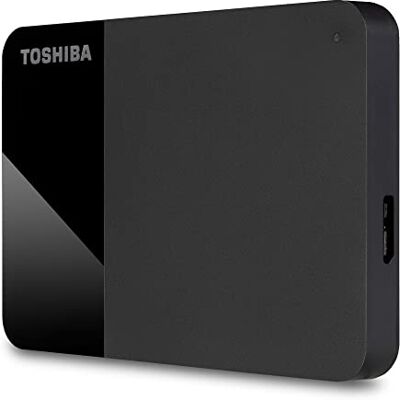 Toshiba 1TB Canvio Ready draagbare externe harde schijf 2,5 inch met USB 3.2 Gen 1 SuperSpeed compatibel met Microsoft Windows 7, 8 en 10, zwart (HDTB410EK3AA) Toshiba 1TB Canvio Ready draagbare externe harde schijf 2,5 inch met USB 3.2 Gen 1 SuperSpeed compatibel met Microsoft Windows 7, 8 en 10, zwart (HDTB410EK3AA)