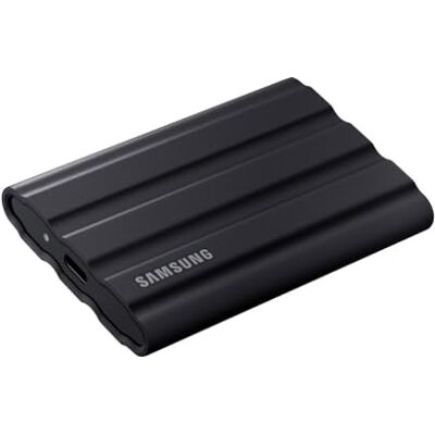Samsung Externe SSD T7 Shield, 1 TB, zwart, MU-PE1T0S/EU, lees-/schrijfsnelheid tot 1050 MB/s, USB 3.2 Gen 2 Samsung Externe SSD T7 Shield, 1 TB, zwart, MU-PE1T0S/EU, lees-/schrijfsnelheid tot 1050 MB/s, USB 3.2 Gen 2