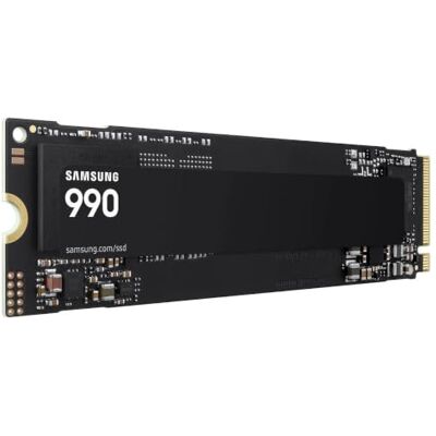 Samsung SSD 990, interne harde schijf M.2 NVMe SSD 2 TB, PCIe 4.0 x4 Gegevensopslag, NVMe 2.0, tot 7250/6450 MB/s, lees-/schrijfsnelheid, voor het werk Samsung SSD 990, interne harde schijf M.2 NVMe SSD 2 TB, PCIe 4.0 x4 Gegevensopslag, NVMe 2.0, tot 7250/6450 MB/s, lees-/schrijfsnelheid, voor het werk