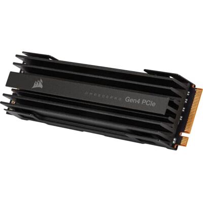 Corsair MP600 Pro Gen4 PCIe x4 NVMe M.2 SSD – TLC NAND met hoge dichtheid – koellichaam van aluminium – M.2 2280 Form-Factor zwart Corsair MP600 Pro Gen4 PCIe x4 NVMe M.2 SSD – TLC NAND met hoge dichtheid – koellichaam van aluminium – M.2 2280 Form-Factor zwart
