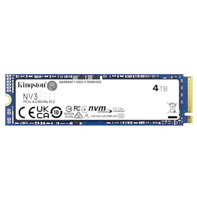 Kingston NV3 NVMe PCIe 4.0 interne SSD 4TB M.2 2280-SNV3S/4000G Kingston NV3 NVMe PCIe 4.0 interne SSD 4TB M.2 2280-SNV3S/4000G