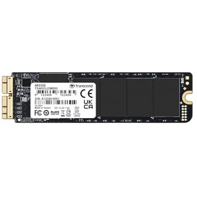 Transcend TS480GJDM850 480GB JetDrive 850 NVMe PCIe Gen3 x4 SSD Transcend TS480GJDM850 480GB JetDrive 850 NVMe PCIe Gen3 x4 SSD