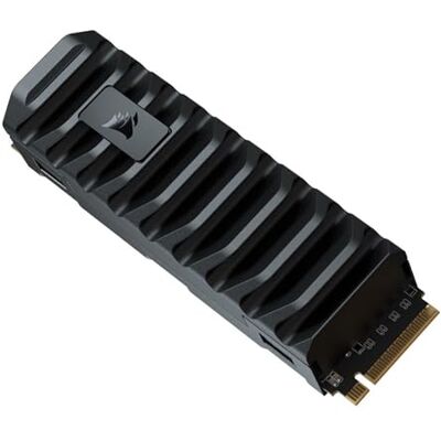 Corsair MP600 PRO XT 4TB M.2 NVMe PCIe Gen4 x4 SSD harde schijf (sequentiële leessnelheden tot 7100 MB/s en 6800 MB/s, TLC NAND hoge dichtheid, M.2 formaat 2280) zwart Corsair MP600 PRO XT 4TB M.2 NVMe PCIe Gen4 x4 SSD harde schijf (sequentiële leessnelheden tot 7100 MB/s en 6800 MB/s, TLC NAND hoge dichtheid, M.2 formaat 2280) zwart