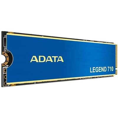 ADATA SSD Legend 710 512 GB (2400/1800 MB/s) PCIe Gen 3x4 2280, ondersteuning SSD Toolbox, NVMe 1.3, PC Gaming, 3D NAND, LDPC, 256-bits AES-encryptie, blauw ADATA SSD Legend 710 512 GB (2400/1800 MB/s) PCIe Gen 3x4 2280, ondersteuning SSD Toolbox, NVMe 1.3, PC Gaming, 3D NAND, LDPC, 256-bits AES-encryptie, blauw