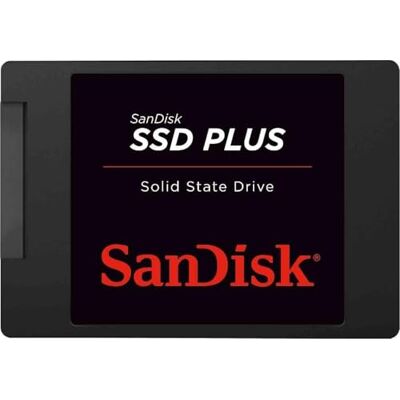 SanDisk SSD Plus 240 GB SATA III 2,5" interne SSD harde schijf tot 530 MB/s SanDisk SSD Plus 240 GB SATA III 2,5" interne SSD harde schijf tot 530 MB/s