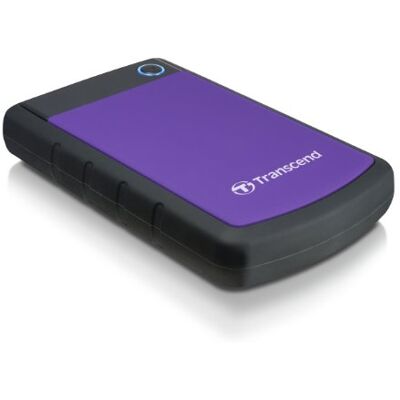 Transcend TS4TSJ25H3P 4TB StoreJet 25H3P rugged 2,5'' externe harde schijf USB 3.1 Gen 1 Interface Paars Transcend TS4TSJ25H3P 4TB StoreJet 25H3P rugged 2,5'' externe harde schijf USB 3.1 Gen 1 Interface Paars