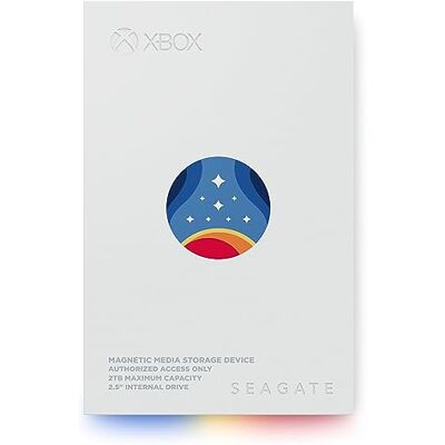 Seagate FireCuda Gaming HDD 2 TB, externe harde schijf, PC Gaming, Starfield Special Edition, USB 3/2, modelnummer: STMJ2000400 Seagate FireCuda Gaming HDD 2 TB, externe harde schijf, PC Gaming, Starfield Special Edition, USB 3/2, modelnummer: STMJ2000400