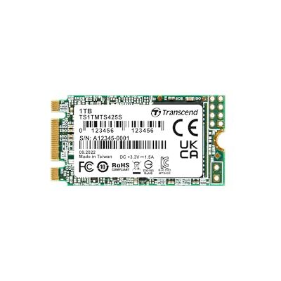 Transcend 1 x M.2 2242 SATA3 B+M SSD-stick Computerschijf of opslag Transcend 1 x M.2 2242 SATA3 B+M SSD-stick Computerschijf of opslag