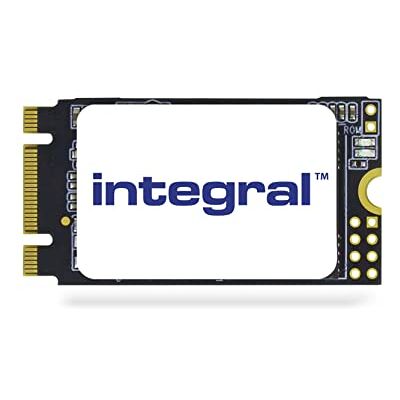 Integral 512 GB M.2 SATA III 2242 interne SSD, tot 520 MB/s lezen, 450 MB/s schrijfsnelheid Integral 512 GB M.2 SATA III 2242 interne SSD, tot 520 MB/s lezen, 450 MB/s schrijfsnelheid