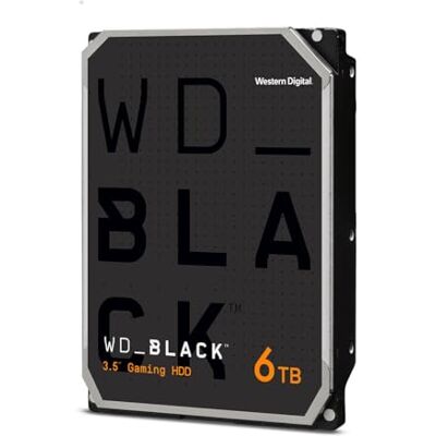Western Digital WD Black 6TB Performance harde schijf WD6004FZWX Western Digital WD Black 6TB Performance harde schijf WD6004FZWX