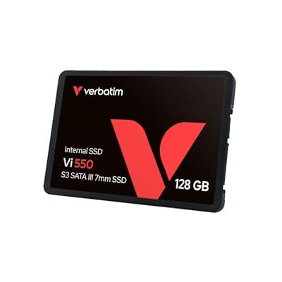 Verbatim Vi550 S3 SSD interne SSD 128 GB Solid State Drive 2,5 inch interface SATA III interne harde schijf SSD 3D NAND technologie SSD 128 GB krachtige SSD 560 MB/s zwart Verbatim Vi550 S3 SSD interne SSD 128 GB Solid State Drive 2,5 inch interface SATA III interne harde schijf SSD 3D NAND technologie SSD 128 GB krachtige SSD 560 MB/s zwart