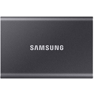 Samsung T7 MU-PC1T0T/WW Externe draagbare SSD harde schijf 1 TB – USB 3.2 – wachtwoordbeveiliging – 1050 MB/s Samsung T7 MU-PC1T0T/WW Externe draagbare SSD harde schijf 1 TB – USB 3.2 – wachtwoordbeveiliging – 1050 MB/s