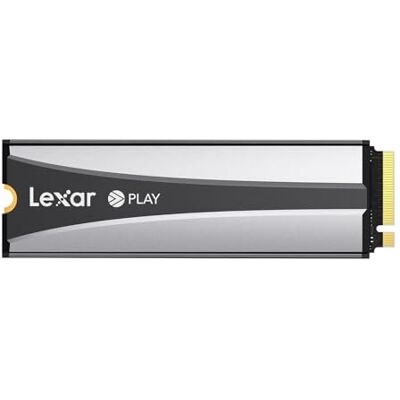 Lexar PLAY 2280 SSD 2 TB met koellichaam, PCle Gen 4x4 NVMe, perfect voor PS5, snelheid tot 7400 MB/s, krachtige interne SSD, compatibel met Playstation 5(LNMPLY8002T-RNNNG) Lexar PLAY 2280 SSD 2 TB met koellichaam, PCle Gen 4x4 NVMe, perfect voor PS5, snelheid tot 7400 MB/s, krachtige interne SSD, compatibel met Playstation 5(LNMPLY8002T-RNNNG)