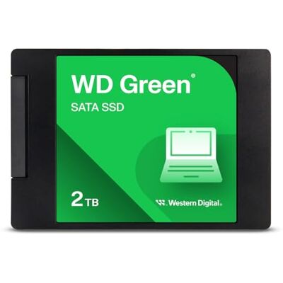 Western Digital WD Green 2TB interne SSD 2,5" SATA Western Digital WD Green 2TB interne SSD 2,5" SATA