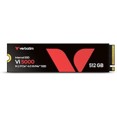 Verbatim VI5000 PCIE4 NVME M.2 SSD 512 GB Verbatim VI5000 PCIE4 NVME M.2 SSD 512 GB