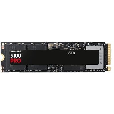 Samsung Interne SSD 9100 Pro 8 TB, tot 14.800 MB/s, prestaties van de Gen5, MZ-VAP8T0BW Samsung Interne SSD 9100 Pro 8 TB, tot 14.800 MB/s, prestaties van de Gen5, MZ-VAP8T0BW