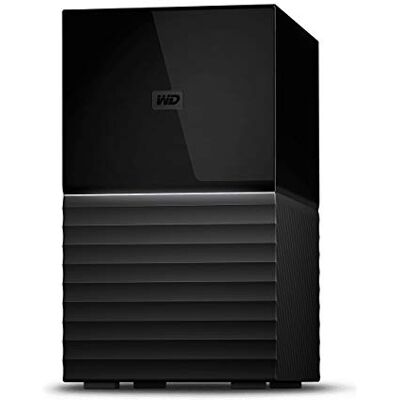 Western Digital WD My Book Duo 28 TB Desktopopslag (SuperSpeed USB-poort, 256-bits AES-hardwareversleuteling, met software voor apparaatbeheer, back-up en wachtwoordbeveiliging) Zwart Western Digital WD My Book Duo 28 TB Desktopopslag (SuperSpeed USB-poort, 256-bits AES-hardwareversleuteling, met software voor apparaatbeheer, back-up en wachtwoordbeveiliging) Zwart