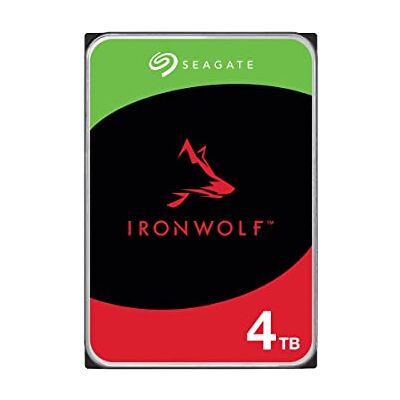 Seagate Ironwolf ST4000VN006 interne NAS-harde schijf 4 TB 3,5 inch HDD, SATA 6 Gbit/s, 5400 rpm, 256 MB cache (gereviseerd) Seagate Ironwolf ST4000VN006 interne NAS-harde schijf 4 TB 3,5 inch HDD, SATA 6 Gbit/s, 5400 rpm, 256 MB cache (gereviseerd)