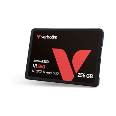 Verbatim Vi550 S3 SSD interne SSD 256 GB Solid State Drive 2,5 inch interface SATA III interne harde schijf SSD 3D NAND technologie SSD 256 GB 560 MB/s zwart Verbatim Vi550 S3 SSD interne SSD 256 GB Solid State Drive 2,5 inch interface SATA III interne harde schijf SSD 3D NAND technologie SSD 256 GB 560 MB/s zwart