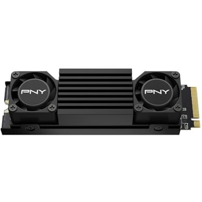 PNY CS3150 M280CS3150HS-1TB-RB interne M.2 NVMe SSD harde schijf met zwart koellichaam 1TB PNY CS3150 M280CS3150HS-1TB-RB interne M.2 NVMe SSD harde schijf met zwart koellichaam 1TB