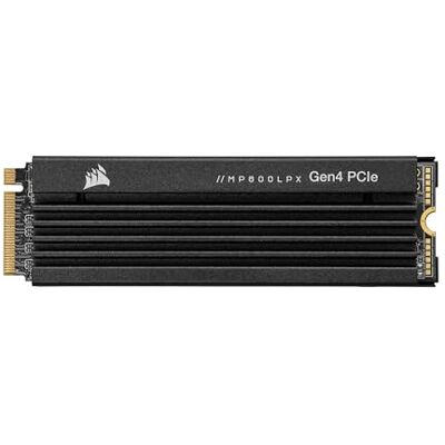Corsair 1TB MP600 PRO LPX M.2 NVMe PCIe x4 Gen4 SSD geoptimaliseerd voor PS5 Black, 1 stuk Corsair 1TB MP600 PRO LPX M.2 NVMe PCIe x4 Gen4 SSD geoptimaliseerd voor PS5 Black, 1 stuk