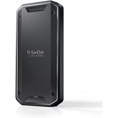 SanDisk 2 TB PRO-G40 SSD, tot 2700 MB/s, draagbare SSD Thunderbolt 3 (40 Gbps), USB-C (10 Gbps), ultra-robuust met IP68-classificatie voor water- en stofbestendigheid SanDisk 2 TB PRO-G40 SSD, tot 2700 MB/s, draagbare SSD Thunderbolt 3 (40 Gbps), USB-C (10 Gbps), ultra-robuust met IP68-classificatie voor water- en stofbestendigheid