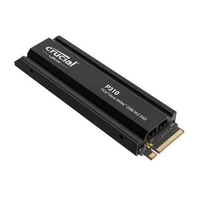 Crucial P310 SSD 2TB intern M.2 2280 PCIe 4.0 x4 (NVMe) geïntegreerd koellichaam Crucial P310 SSD 2TB intern M.2 2280 PCIe 4.0 x4 (NVMe) geïntegreerd koellichaam